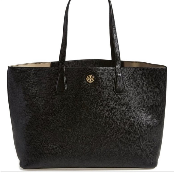 Beautiful preloved authentic Tory Burch tote. - Picture 1 of 6